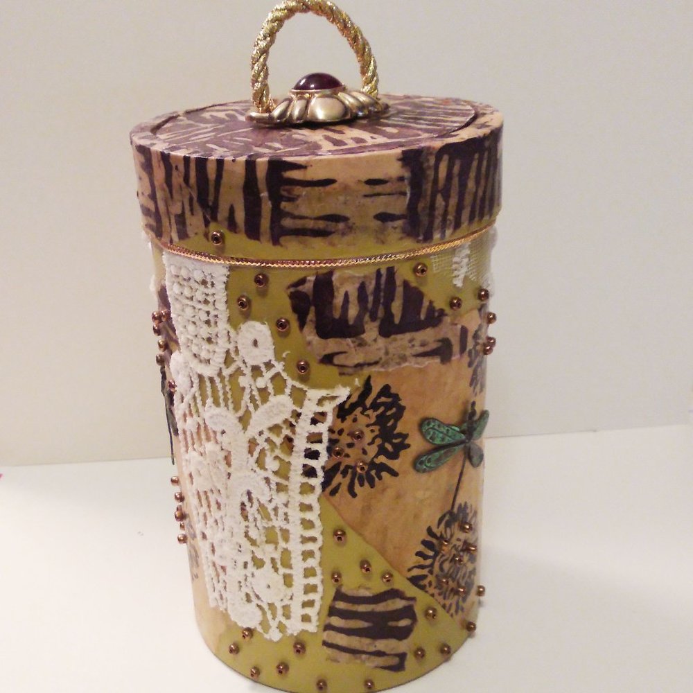 Custom Designed Decorative Barrel Box
